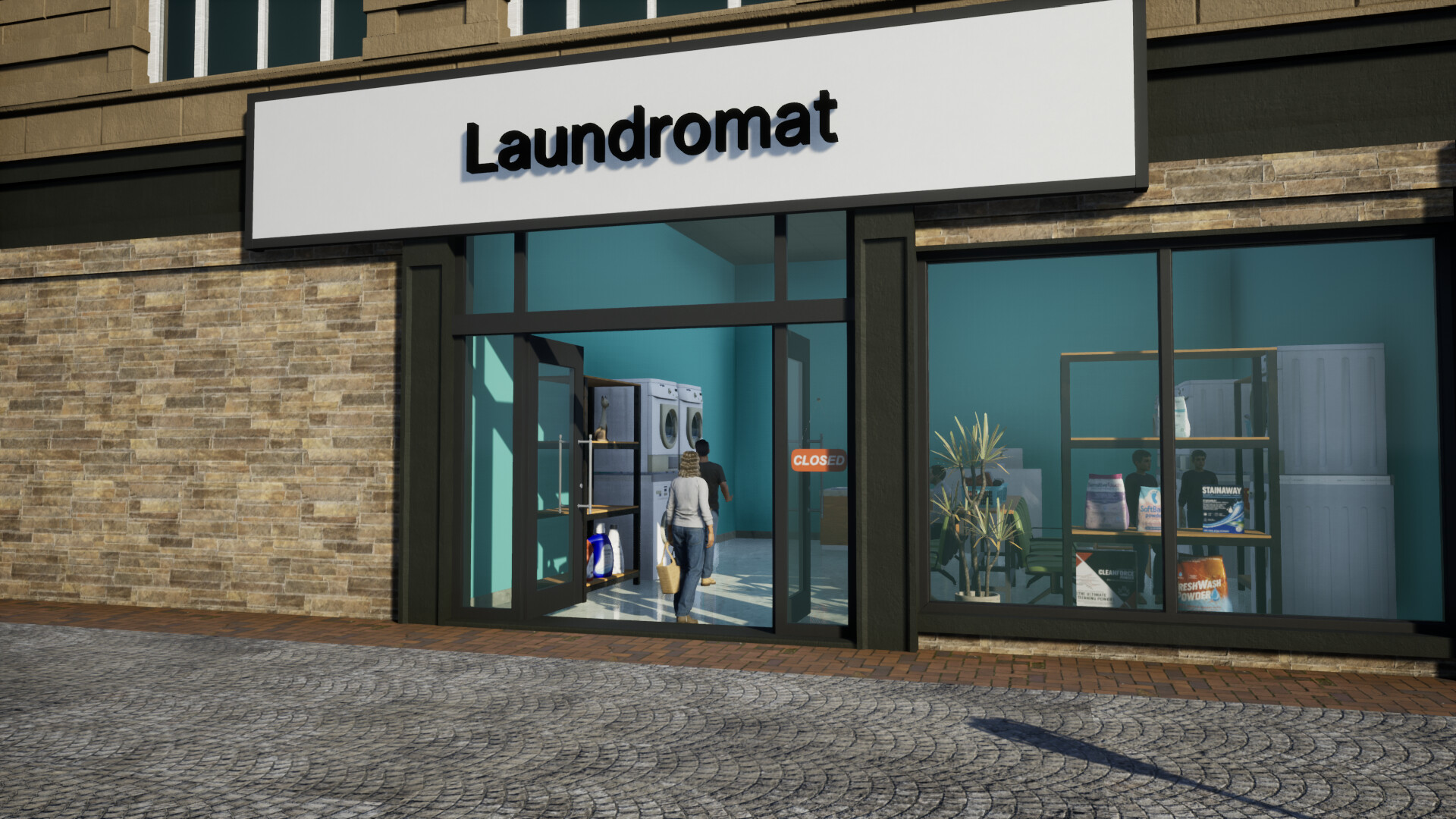 洗衣店经理模拟器/Laundromat Manager Simulator